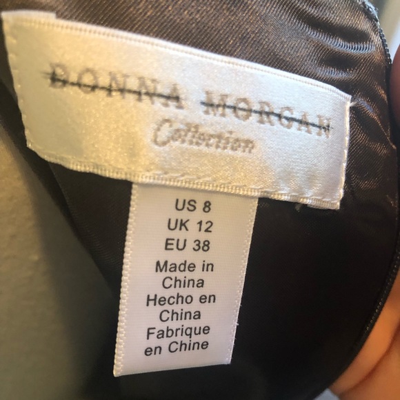 NWT BHLDN Alana grey chiffon maxi dress bridesmaid - Picture 5 of 8